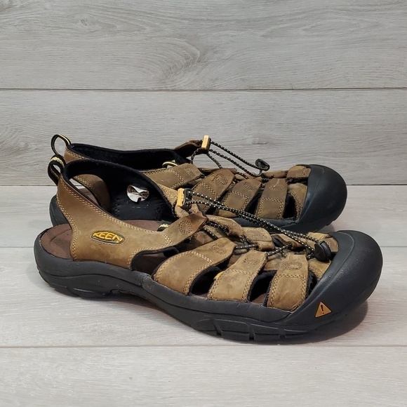 Keen Mens Newport Outdoor Hiking Sandals Leather Shoes sz 14 main image 9